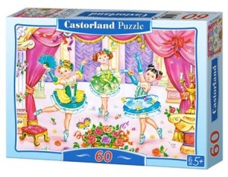 Puzzle 60 el. Little Ballerinas B-06687