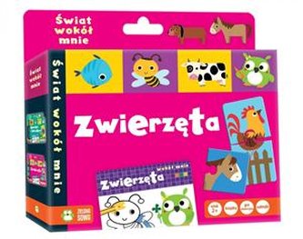 Gra + książka Świat wokół mnie Zwierzęta