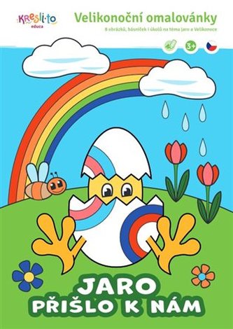 Jar prišlo k nám! - Veľkonočné omaľovánky