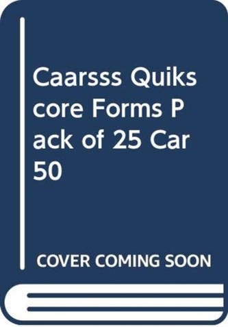 CAARSSS QUIKSCORE FORMS PACK OF 25 CAR50