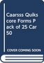 CAARSSS QUIKSCORE FORMS PACK OF 25 CAR50