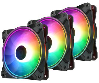 DEEPCOOL větrák CF120 PLUS / 120mm / PWM / ARGB DEEPCOOL větrák CF120 PLUS / 120mm / PWM / ARGB