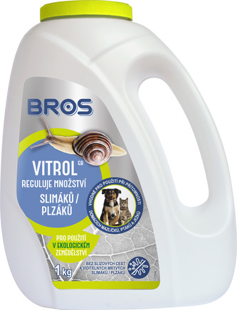 Bros - VITROL na slimáky 1 kg