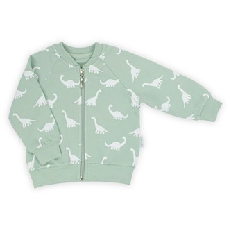 Kojenecká tepláková mikina Nicol Ivo zelená - velikost 74 (6-9m)