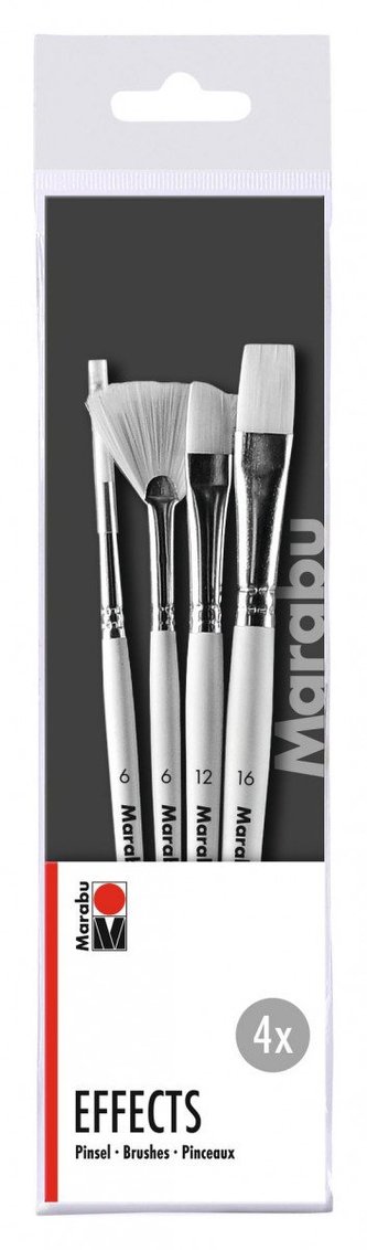 Marabu Sada štětců Effects 4 ks