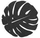 Prostírání LISTEK šedá 38x38 cm Mybesthome