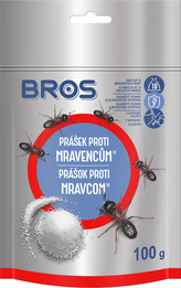 Bros - prášok proti mravcom - vrecko 100 g