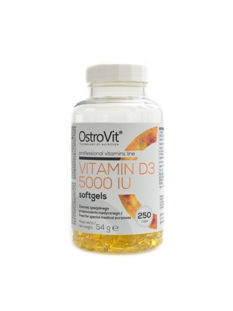 Ostrovit - Vitamin D3 5000 IU 250 kapslí