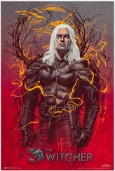 Plakát The Witcher|Zaklínač: Gerald (61 x 91,5 cm) 150 g