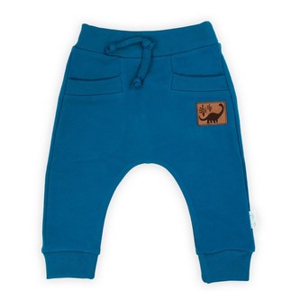 Kojenecké tepláčky Nicol Ivo modrá - velikost 56 (0-3m)