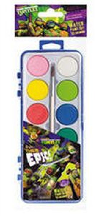 Farby akwarelowe 12 kolorów Turtles