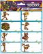 Poznámkové nálepky Marvel|Guardians Of The Galaxy|Strážci galaxie: Groot Set 16 kusů (kus 8 x 4 cm|set 16 x 20 cm)