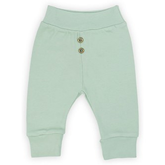 Kojenecké bavlněné tepláčky Nicol Ivo zelená - velikost 86 (12-18m)