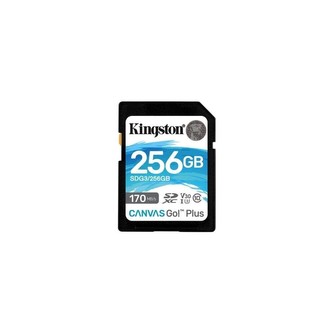 Kingston SDXC Canvas Go! Plus 256GB 170MB/s UHS-I U3 Kingston SDXC Canvas Go! Plus 256GB 170MB/s UHS-I U3