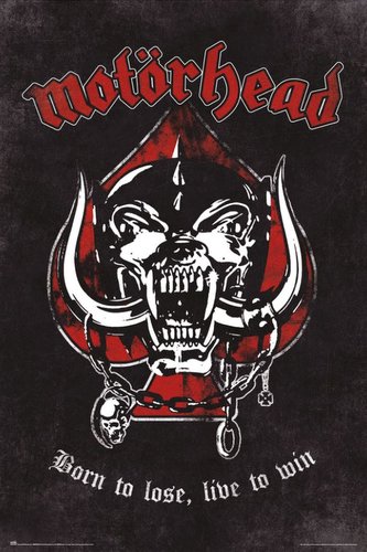 Plakát Motorhead: Born To Lose (61 x 91,5 cm)