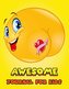 Awesome Journal for Kids: Doodle Diary Create Children Story and Memories Your Kids Can Drawing and Writing