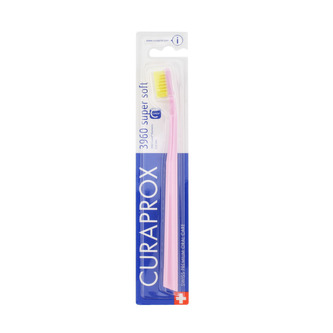 Curaprox 3960 super soft zubní kartáček růžový