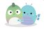 Squishmallows 2v1 - chameleón Denton a vážka Heather 13 cm