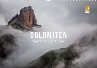 Dolomiten - Land der Träume (Wandkalender 2023 DIN A2 quer)