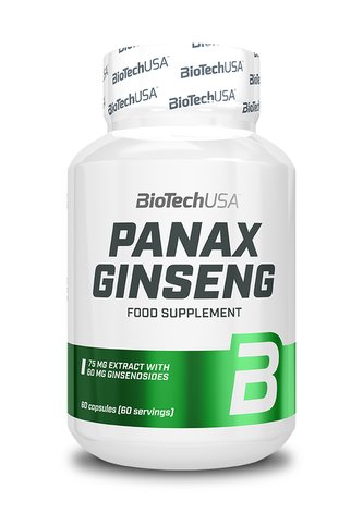 BioTech USA Panax Ginseng 60 kapslí