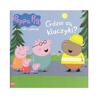 Świnka Peppa Książeczki z półeczki Gdzie są kluczyki