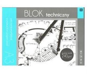 Blok techniczny A3/10 kartek Premium 240g