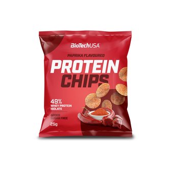 BioTech Protein Chips 25 g paprika