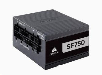 CORSAIR zdroj, SF750-80 PLUS® Platinum Certified High Performance PSU (SFX, 750W, Modular)