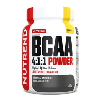 Nutrend BCAA Powder 500 g pineapple (ananas)