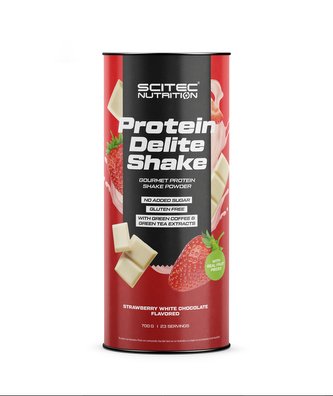 Scitec Nutrition Protein Delite Shake 700 g strawberry white chocolate (jahoda-bílá čokoláda)
