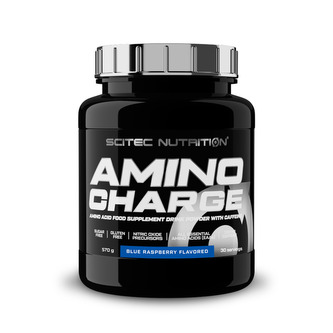 Scitec Nutrition Amino Charge blue raspberry 570 g (modrá malina)