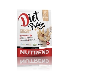 Nutrend Diet Protein 5 x 50 g ice coffee (ledová káva)