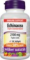 Webber Naturals Echinacea 2100 mg 90 tob