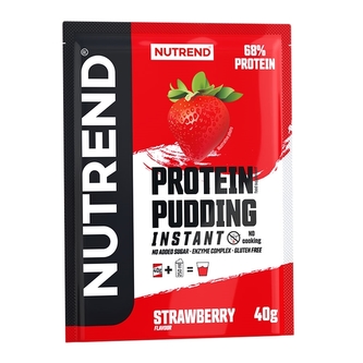 Nutrend Protein Pudding 40 g strawberry (jahoda)