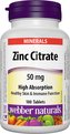 Webber Naturals Zinc Citrate 180 tablet