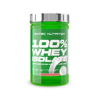 Scitec Nutrition 100% Whey Isolate 700 g strawberry (jahoda)