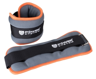 POWER SYSTEM Neoprenové zátěže na kotníky ANKLE WEIGHTS 2 x 0,5 kg