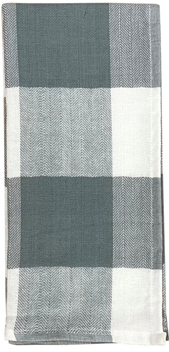 Utěrka bavlněná STRIPE zelená 45x65 cm 100% bavlna Essex