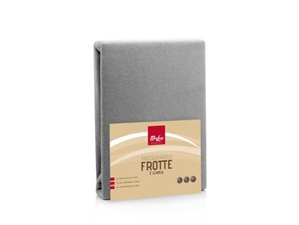 NAPÍNACÍ PROSTĚRADLO FROTTE100X200CM ŠEDÉ