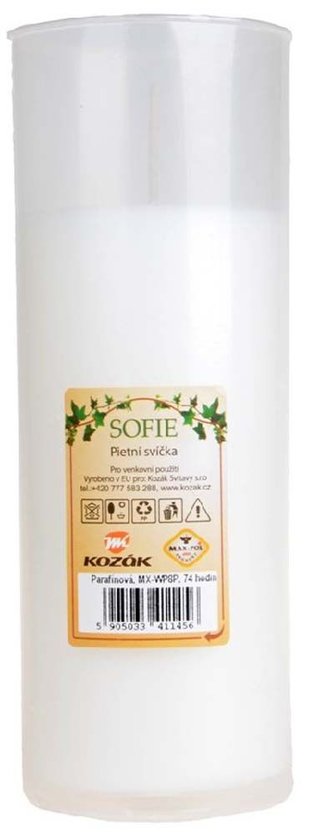 Svíčka parafín 325 g/18,5 cm