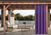 Venkovní zahradní závěs s tunýlkem JAMAICA fialová 155x280 cm, (cena za 1 kus) MyBestHome