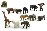 Zvieratká safari ZOO plast 10cm mix druhov - 1 KS