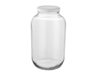 SKLENICE ZAVAŘOVACÍ S VÍČKEM 4.25 L