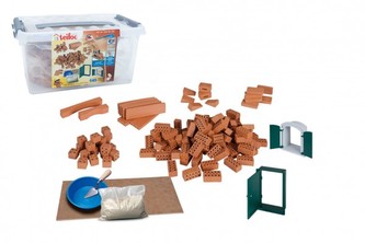 Stavebnica Teifoc Kreatív box Aj 145ks v plastovom boxe 30x20x15cm