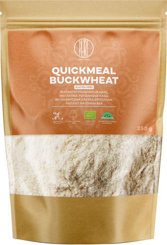 BrainMax Pure QuickMeal, Pohanková kaše, BIO, 250 g