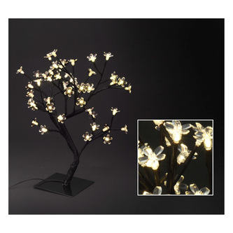 Stromek - svítící 48 LED teplá bílá, 45 cm