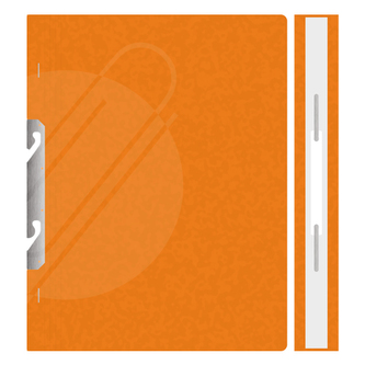 Rychlovazač A4 RZC - závěsný celý, PŘESPÁN - oranžový