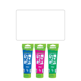 Akrylová barva JUNIOR 120 ml titanová bílá 710