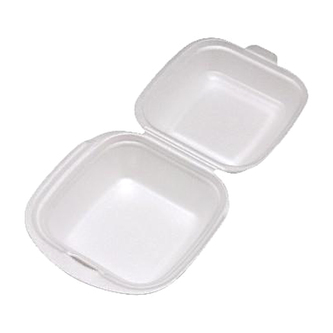 Box na hamburger bílý velký 145x133x75mm, 125ks