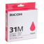 Ricoh originální ink 405690, Typ GC 31M, magenta, Ricoh GXe2600N/GXe3000N/GXe3300N/GXe3350N